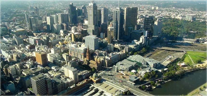 Melbourne Ausztrália második legnagyobb városa. Melbourne Ausztrália második legnagyobb városa.